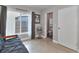 Bedroom offers access to the bathroom, showcasing a cohesive and practical layout at 2933 Stratford Dr, Largo, FL 33771