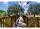 Charming community with a pedestrian bridge that crosses over the creek to access the dog park and other amenities at 3304 Latania Dr, Tampa, FL 33618