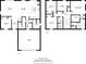 Detailed floor plan showcasing the layout of the home with room dimensions and spatial relationships at 396 Winthrop Dr, Spring Hill, FL 34609