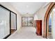 Sunroom offers tile floors, neutral walls, and a large sliding glass door, connecting interior and exterior spaces at 5112 Lanai Way, Tampa, FL 33624