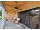 Enjoy outdoor living on this balcony, perfect for relaxation with a view of the neighborhood at 531 Sandy Hook Rd, Treasure Island, FL 33706
