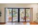 Enjoy the community pool view from this spacious balcony, perfect for outdoor relaxation at 531 Sandy Hook Rd, Treasure Island, FL 33706