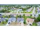 Picturesque aerial view of a quiet residential neighborhood with well-manicured lawns and tree-lined streets at 8913 Welsh Way, Hudson, FL 34667