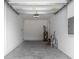 The spacious garage has room for 2 vehicles, storage, and workshop area at 925 E Chelsea St, Tampa, FL 33603