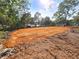 Cleared lot ready for construction with mature trees and views of the adjacent lake at 10030 Lake Dr, Weeki Wachee, FL 34613