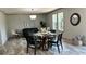 Dining area with stylish table, seating, and contemporary décor at 10030 Lake Dr, Weeki Wachee, FL 34613