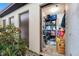 Exterior storage closet full of items and supplies at 1100 E Bay Dr # 60, Largo, FL 33770