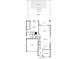 Detailed floor plan showcasing the layout of the first floor, including the pool, spa, and owner's suite at 11320 Lazy Hickory Ln, Tampa, FL 33635