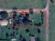 Aerial view of property at 11951 Wichers Road, showing lush greenery at 11951 Wichers Ln, San Antonio, FL 33576