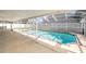 Enclosed private pool offers a refreshing retreat for outdoor relaxation and recreation at 16201 Country Crossing Dr, Tampa, FL 33624