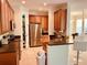 Well-equipped kitchen with stainless steel appliances, granite countertops, and ample cabinet space at 184 Banyan Bay Dr, St Petersburg, FL 33705
