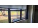 View from the window overlooking community green space and a lake at 2017 Skimmer W Ct # 413, Clearwater, FL 33762