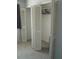 Bedroom closet with folding doors and shelving at 2980 Haines Bayshore Rd # 124, Clearwater, FL 33760
