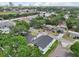 Contemporary home situated in a neighborhood with mature trees and lush green landscape at 3817 W San Nicholas St, Tampa, FL 33629