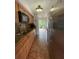 Kitchen with stainless steel appliances, wood cabinets, and granite countertops at 4967 Steel Dust Ln, Lutz, FL 33559