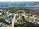 Beautiful aerial view of a waterfront community with numerous canals and lush landscaping at 5144 Cedarbrook Ln, Hernando Beach, FL 34607