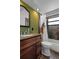 Bathroom featuring granite countertops, decorative tiling, and a shower-tub combination at 5144 Cedarbrook Ln, Hernando Beach, FL 34607