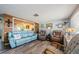 Bright living room with stylish seating and decorative wall accents at 6111 2Nd Ave, New Port Richey, FL 34653