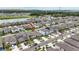 Community aerial showcases the home's prime location and neighborhood amenities at 7225 Ronnie Gardens Ct, Tampa, FL 33619