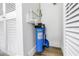 Utility closet with water filtration system at 7801 11Th N St # 104, St Petersburg, FL 33702
