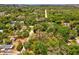 Aerial view of wooded lot in a quiet neighborhood, close to town and beaches at 7813 Cadillac Ave, Hudson, FL 34667