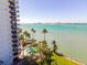 Waterfront condo with a pool, and beautiful bay views, with city skyline in the background at 80 Rogers St # 6D, Clearwater, FL 33756