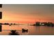 Night view of the bay and skyline, showing the waterfront and bridge at sunset at 80 Rogers St # 6D, Clearwater, FL 33756
