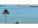 Bay view with palm trees showcasing the surrounding area from elevated perspective at 80 Rogers St # 6D, Clearwater, FL 33756
