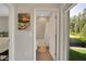 Bathroom featuring a shower-tub combo and tile flooring at 10945 Sundrift Dr, Tampa, FL 33647