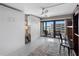 Brightly lit bedroom features large closets and glass doors to the balcony with beautiful ocean views at 1480 Gulf Blvd # 1004, Clearwater Beach, FL 33767