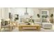 Inviting living room showcasing stylish sofa with decorative pillows, coffee table, and ample seating at 16941 Falling Waters Ct, Land O Lakes, FL 34638
