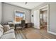 This flex room has a desk, sofa, and bathroom, offering flexible living space at 18 Franklin S Ct # D, St Petersburg, FL 33711