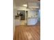 A kitchen view with stainless steel appliances and white cabinets at 3145 Meta Ct, Largo, FL 33771