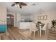 Cozy dining area adjacent to kitchen, complete with table, chairs, and decor at 568 Shoreham Ne Ct, St Petersburg, FL 33716