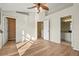 Spacious main bedroom with ensuite bathroom and large closet at 568 Shoreham Ne Ct, St Petersburg, FL 33716