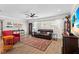 Inviting living room with wood floors, large windows, and a traditional aesthetic at 6698 35Th N Ave, St Petersburg, FL 33710