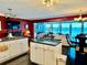 Open concept kitchen with a breakfast bar and access to the water views at 7200 Sunshine Skyway S Ln # 2E, St Petersburg, FL 33711