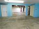 Concrete floor, unfinished basement at 888 Forest Glen Rd, Clearwater, FL 33765