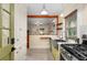 Charming kitchen with modern appliances and brick floors at 931 28Th N Ave, St Petersburg, FL 33704
