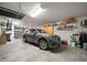Clean two car garage features automatic door, storage and vehicle at 9939 1St E St, Treasure Island, FL 33706