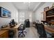 Spacious office with two workstations, natural light and modern decor at 9939 1St E St, Treasure Island, FL 33706