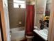Hall bathroom with a tub/shower combination and a vanity at 10212 Holland Rd, Riverview, FL 33578