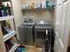 Laundry room with modern washer and dryer at 10212 Holland Rd, Riverview, FL 33578