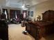 Spacious main bedroom with a large bed, carpet flooring, and generous closet space at 10212 Holland Rd, Riverview, FL 33578
