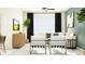 Bright living room with modern furniture, large windows, and natural light that enhances the open and airy atmosphere at 10820 Keato Beach Ct, Tampa, FL 33647