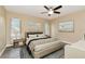 Bedroom featuring modern decor, neutral walls, and lots of natural light at 1200 Tarpon Woods Blvd # M8, Palm Harbor, FL 34685