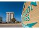 Sign welcomes you to Redington Shores near a condominium building at 17408 Gulf Blvd # 203, Redington Shores, FL 33708