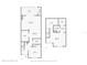 Detailed floor plan of a two-story home, showcasing the layout and dimensions of each room at 1815 Cypress Trace Dr, Safety Harbor, FL 34695