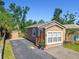 Charming home with an orange door, well-maintained yard, and ample parking at 2018 21St S St, St Petersburg, FL 33712