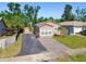 Charming single-story home with a well-maintained front yard and a spacious driveway at 2018 21St S St, St Petersburg, FL 33712